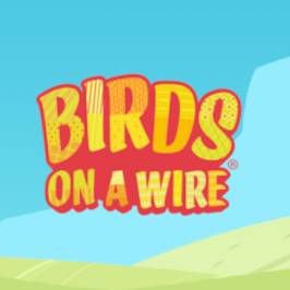 Vögel auf einem Draht